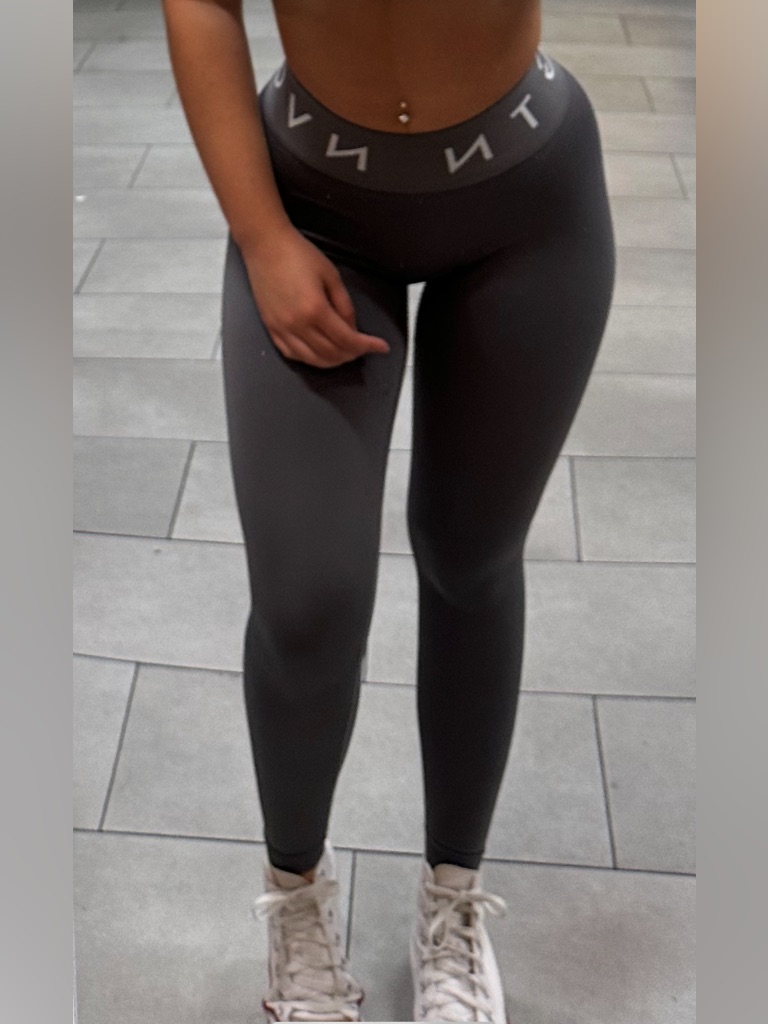 Nvgtn Gray Athletic Leggings